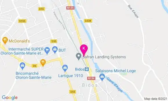 Localisation Brigitte Larregle
