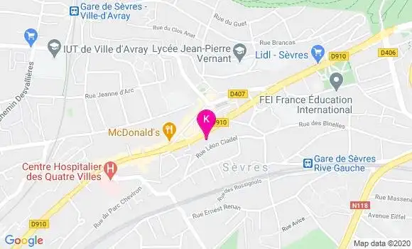 Localisation Henri Laurent Boizeau