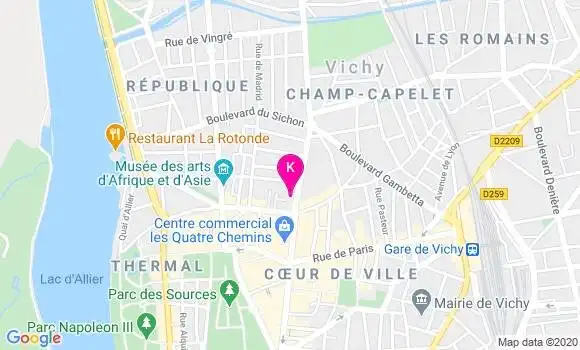 Localisation Valerie Dormont