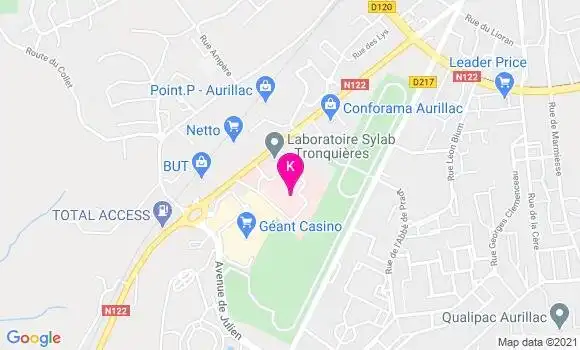 Localisation Pauline Leroux