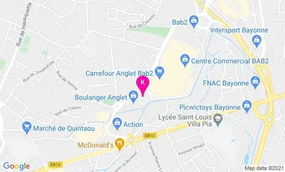Localisation Isabelle Claudepierre
