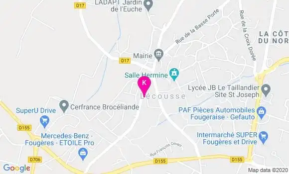 Localisation Sylviane Bourdet