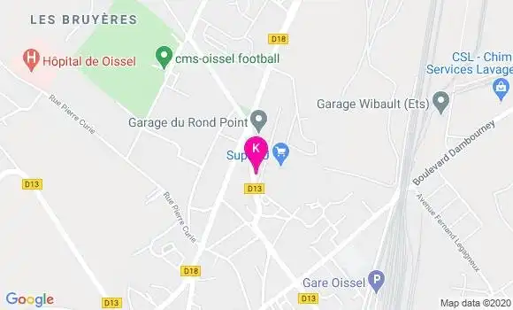 Localisation Alain Siebatcheu