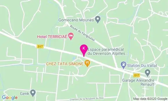 Localisation Georges Vercellone