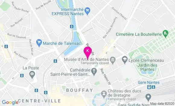 Localisation Nicolas Le Vely