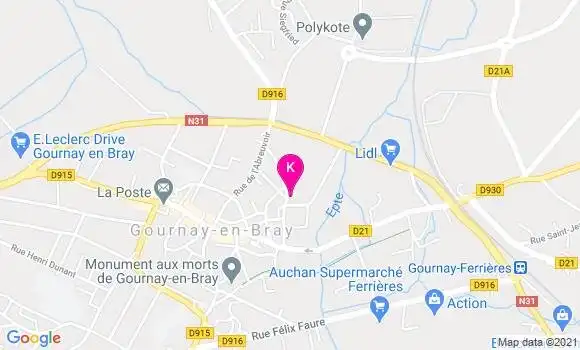 Localisation Helene Frion
