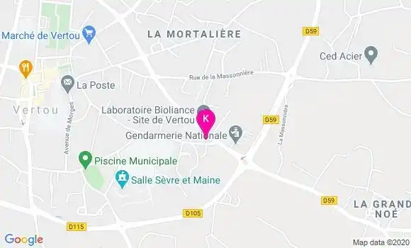 Localisation Maeva Menet