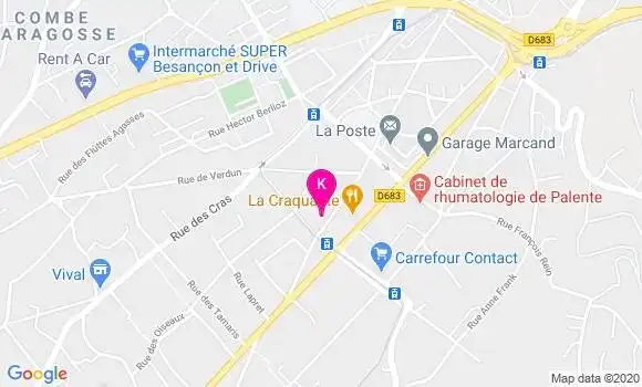 Localisation Morine Dussaucy