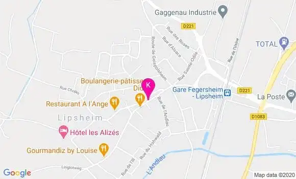 Localisation Perrine Zaegel