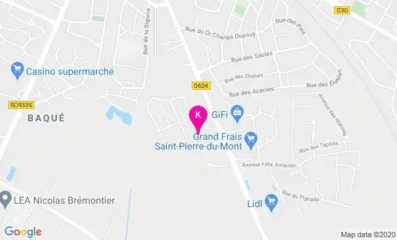 Localisation Virginie Castets