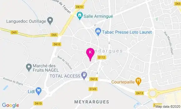 Localisation Ysabelle Romero Dejean