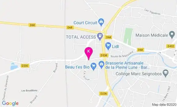 Localisation Celine Caton