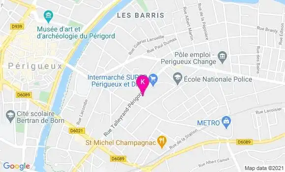 Localisation Thierry Davesne