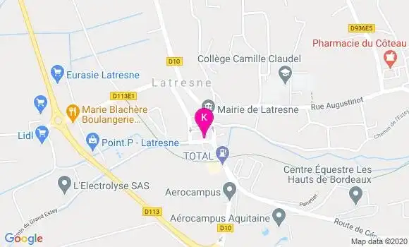 Localisation Landry Escale