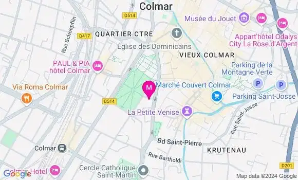Localisation Caroline Hanauer