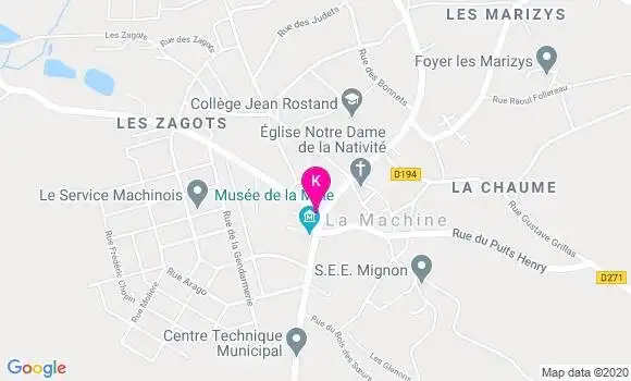 Localisation Magali Nerve Lacambre