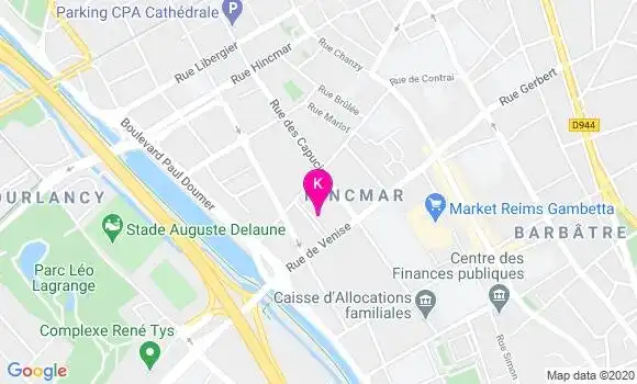 Localisation Franck Muffat
