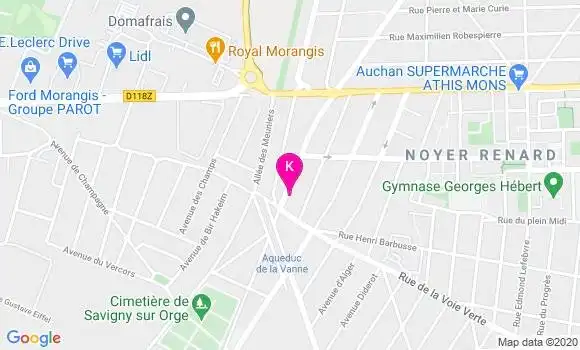 Localisation Guilia Bravo