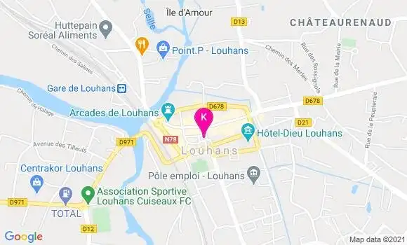Localisation Anne Laure Dujoux