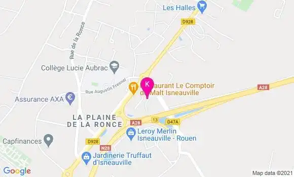 Localisation Jerome Huvey