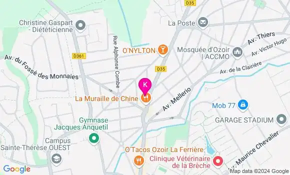 Localisation Fabien Dartis