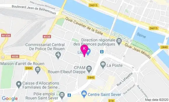 Localisation Sandrine Mioque