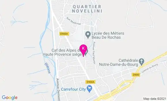 Localisation Caroline Baumann