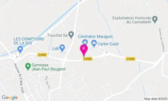 Localisation Clementine Grosjean
