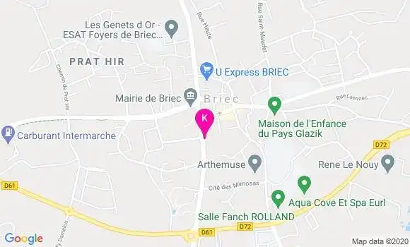 Localisation Valerie Maze