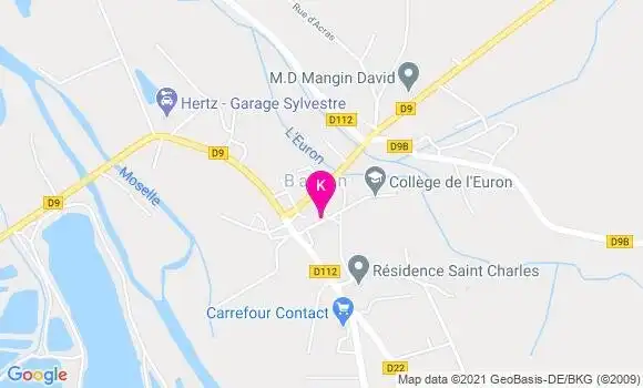 Localisation Juliette Drieux