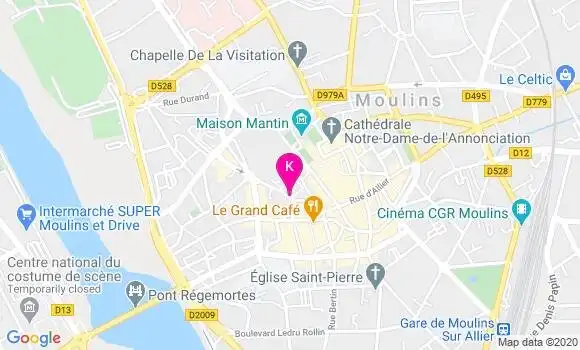 Localisation Jean Bernard Frugier