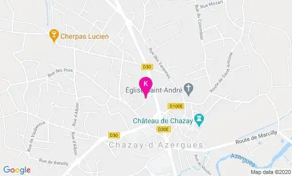 Localisation Alice Perrin