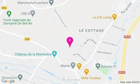 Localisation Cecile Cressaut Suspize