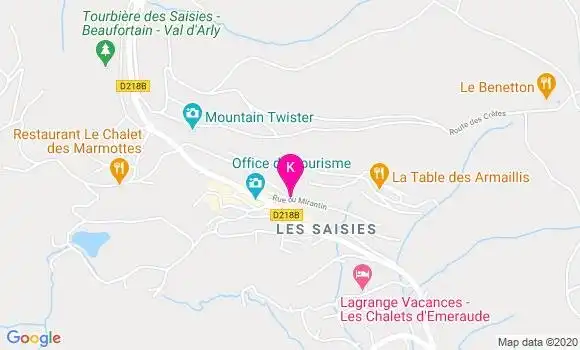 Localisation Nadege Braghini