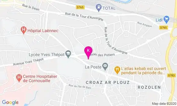 Localisation Marc Ternisien