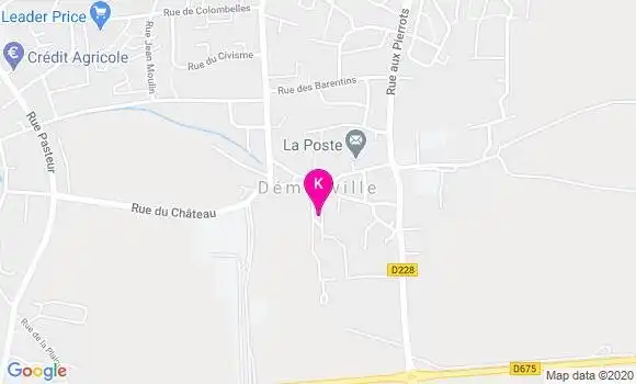 Localisation Camille Adam