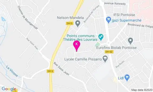 Localisation Anne Marie Legrand
