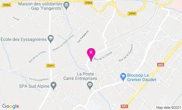 Localisation Thierry Thauront