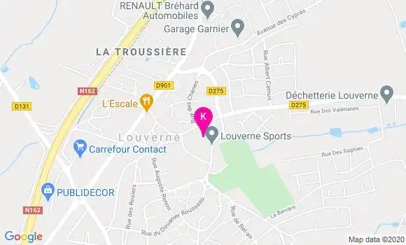 Localisation Aude Bougeard