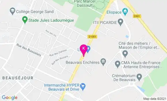Localisation Aurelie Lamarche