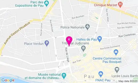 Localisation Gaelle Ranger