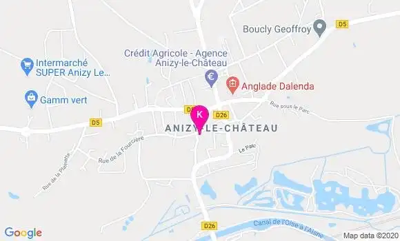Localisation Ludovic Taminot