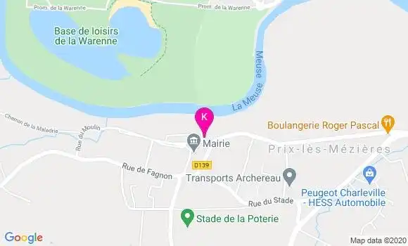 Localisation Emilie Brasseur