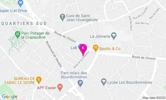 Localisation Julie Le Pesq