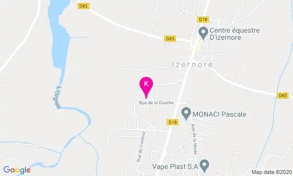 Localisation Fabien Besson