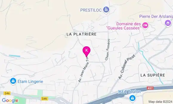 Localisation Stéphane Chiche