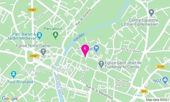 Localisation Sandrine Vende