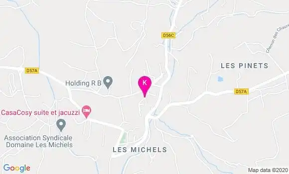 Localisation Melanie Bouvet