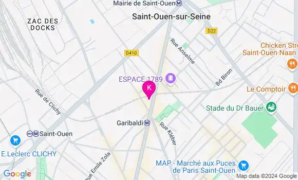 Localisation Maxence Brisson