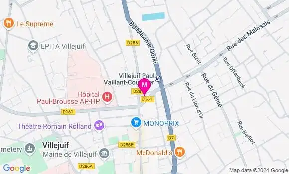 Localisation Laurent Drouet